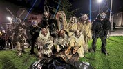 Die nächste Generation: Die Burschen der Kinderkrampusgruppe aus Gurk sind mit voller ...
