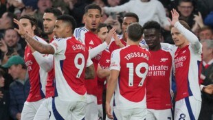 Jubel bei Arsenal.