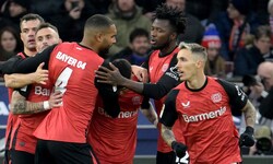 Jubel bei Bayer Leverkusen