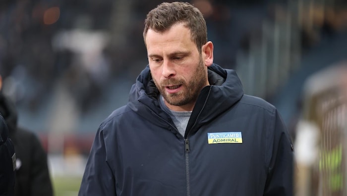 Sturm-Trainer Jürgen Säumel