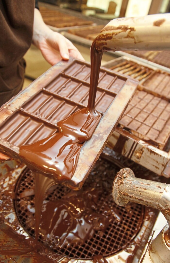 You can literally smell the aroma of the warm chocolate...