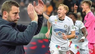 Von Neo-Trainer Jürgen Säumel gab es Applaus.