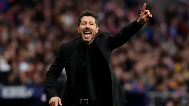 Diego Simeone (Bild: APA/AFP)