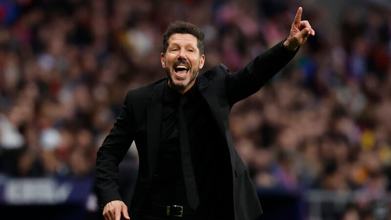 Diego Simeone wants three points in Salzburg. (Bild: APA/AFP)