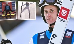 Mit gleich zwei Schrecksekunden starteten der Skispringer in die Saison.