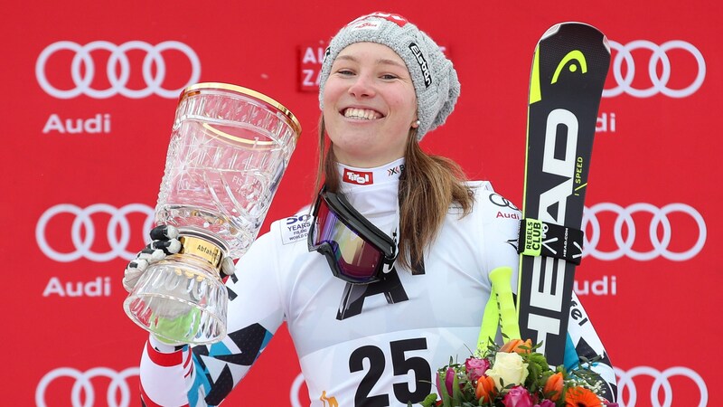 The World Cup victory in Zauchensee in 2017 was Christl Scheyer's greatest success. (Bild: GEPA pictures)