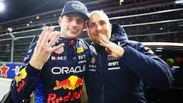 Max Verstappen hat sich seinen vierten WM-Titel in Folge gesichert. (Bild: AFP/ AFP/GETTY IMAGES/Mark Thompson)