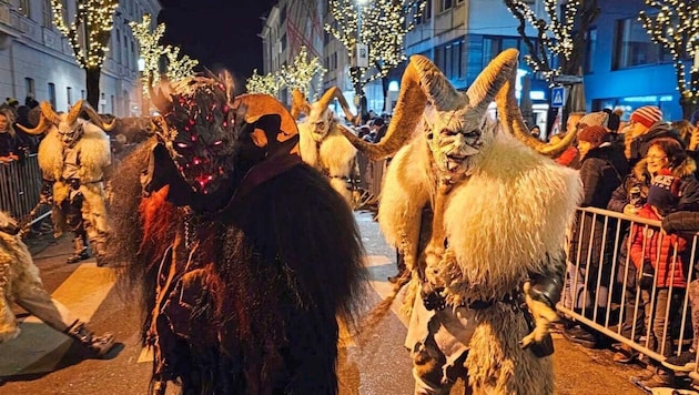 Actually a nice custom: the Krampus run!