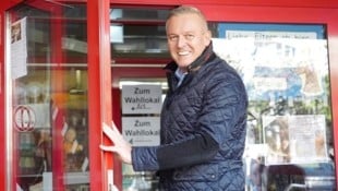 Die Freiheitlichen unter Spitzenkandidat Mario Kunasek erreichen 35,4 Prozent. (Bild: Pail Sepp)