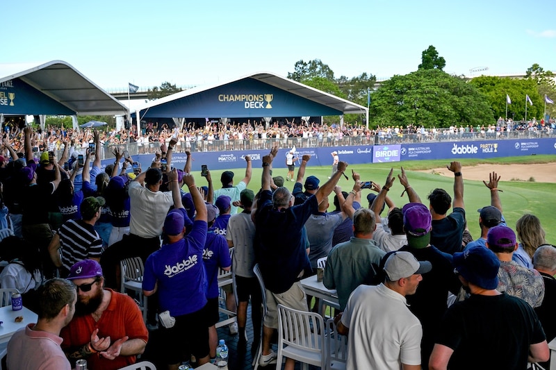 Die Tribünen waren jeden Tag voll. (Bild: PGA of Australia)