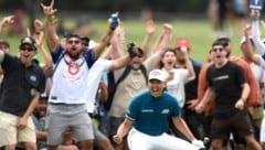 Auch so können Golffans sein. In Brisbane ist die Stimmung jedes Jahr gigantisch. (Bild: BMW Australian PGA Championship)