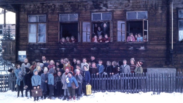 Teaching once took place in this rustic wooden house in the far Alpbach Valley. (Bild: Archiv Sternat)