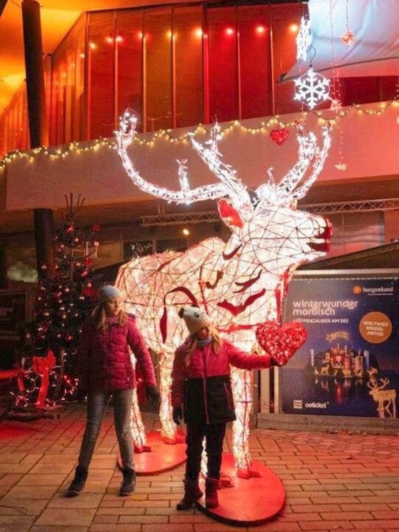 Was wäre Weihnachten ohne Rentiere? (Bild: Birgit Machtinger)