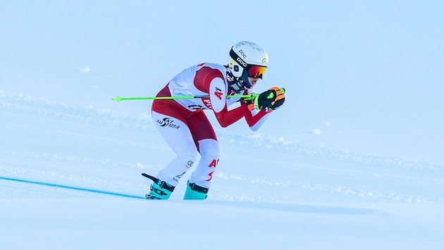 Ski cross racer Anna-Lena Voplakal was at the start in Pitztal. (Bild: Boris Voplakal)