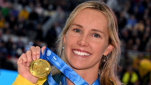 Emma McKeon beendet ihre erfolgreiche Schwimm-Karriere. (Bild: AFP/APA/William WEST)