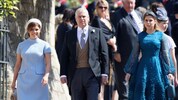 Prinzessin Eugenie, Prinz Andrew, Prinzessin Beatrice, die gerade ihr zweites Kind erwartet.  (Bild: picturedesk.com/Chris Jackson / PA)