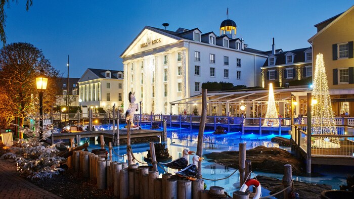 The Bell Rock Hotel - built in the style of the houses on America's north-east coast - is just a ...