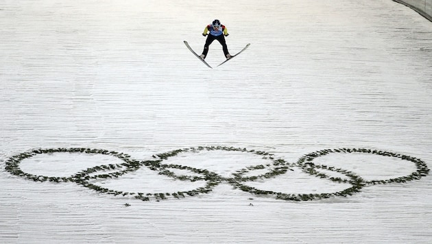 2014 wurde Severin Freund in Sotchi Team-Olympiasieger. (Bild: GEPA/GEPA pictures)