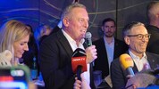 Mario Kunasek und Herbert Kickl am Sonntagabend im Grazer Lokal San Pietro