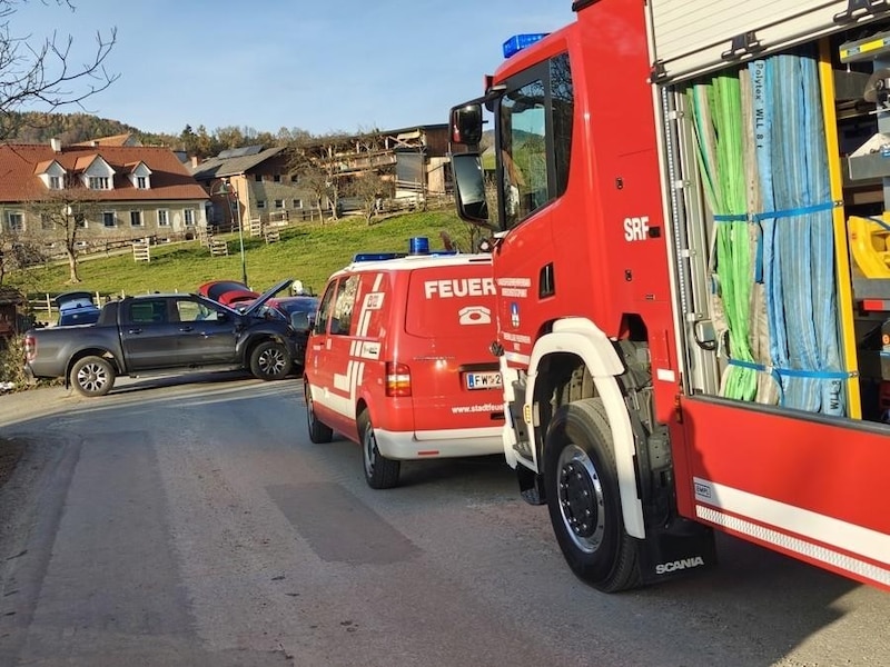 21 Feuerwehrleute der Stadtfeuerwehr Weiz waren im Einsatz. (Bild: Stadtfeuerwehr Weiz)