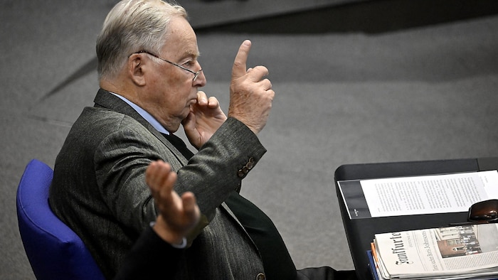 AfD founding member Alexander Gauland
