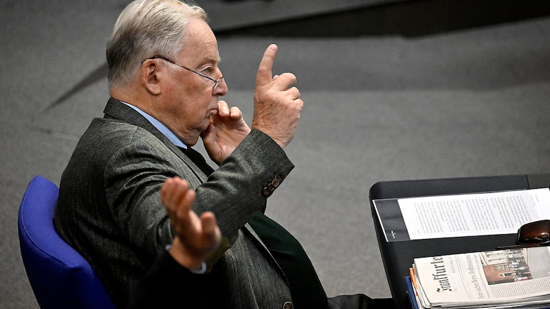 AfD founding member Alexander Gauland (Bild: APA/AFP/Tobias SCHWARZ)