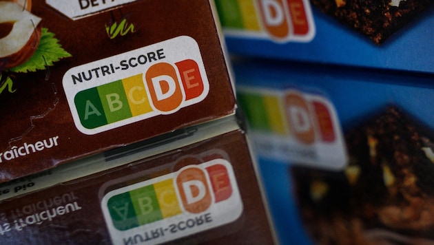 Österreich verwendet keinen „Nutri-Score“ auf seinen Lebensmittel-Produkten. (Bild: AFP/Loic Venance)