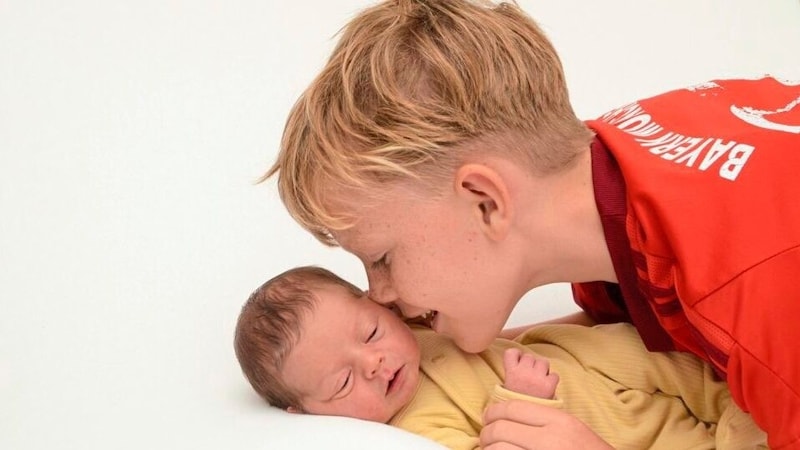 Moritz und Brüderchen Theo aus Großklein  (Bild: Babysmile Fotografie OHG)