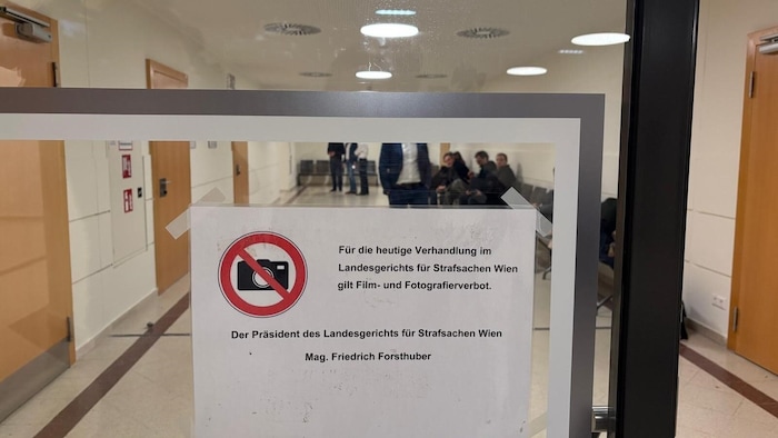 The judge imposed a strict ban on filming and photography in the courtroom.