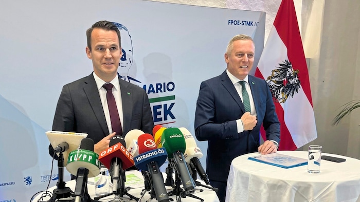 Gemeinsamer Vorstoß von Stefan Hermann und Landeshautmann Mario Kunasek.