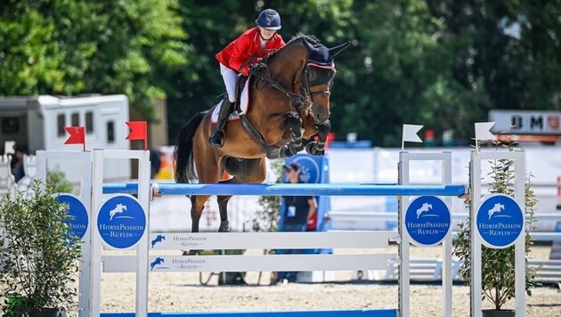 Antonia Weixelbraun steht bei den Amadeus Horse Indoors vor einer großen Herausforderung. (Bild: zVg)