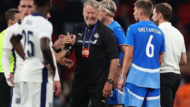 Åge Hareide (center) steps down. (Bild: AFP or licensors)