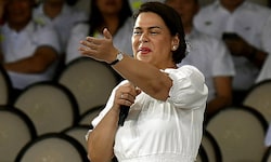 Gegen Vizepräsidentin Sara Duterte wird nun ermittelt.