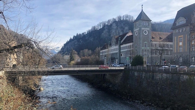 The Montfort bridge is being renewed. (Bild: Stadt Feldkirch)