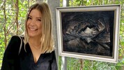 Lange nur Ansichtskarte – jetzt wurde Original in Wels erkannt: Romana Burgstaller freut sich ...