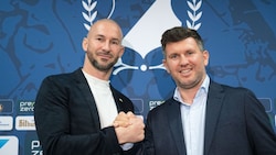 Es scheint einen neuen Anlauf mit Trainer Christian Ilzer (links) zu geben! (Bild: APA/dpa/Marijan Murat)