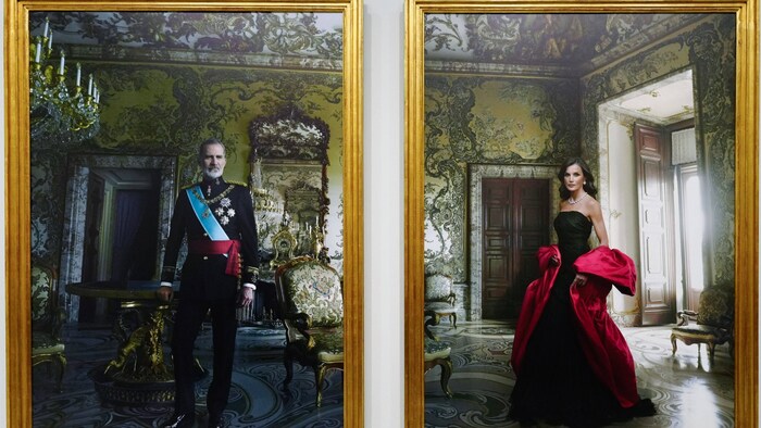 King Felipe was staged by Leibovitz in his military uniform. The two portraits, which can be ...