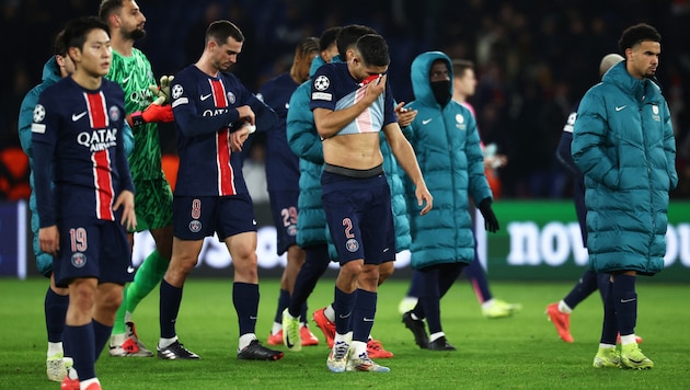 Paris Saint-Germain steht heute in München bereits enorm unter Druck. (Bild: AFP/Anne-Christine POUJOULAT)