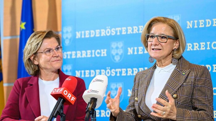 Gmünd wird Dreh- und Angelpunkt der Landesschau 2028 – das gaben Mikl- Leitner und Ortschefin ...