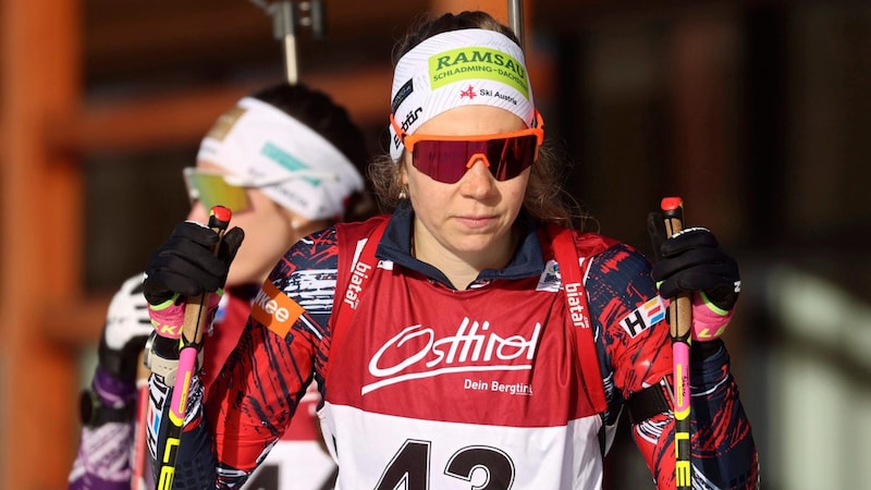 Tamara Steiner from Ramsau is hoping for World Cup appearances. (Bild: Tröster Andreas/ANDREAS TROESTER)