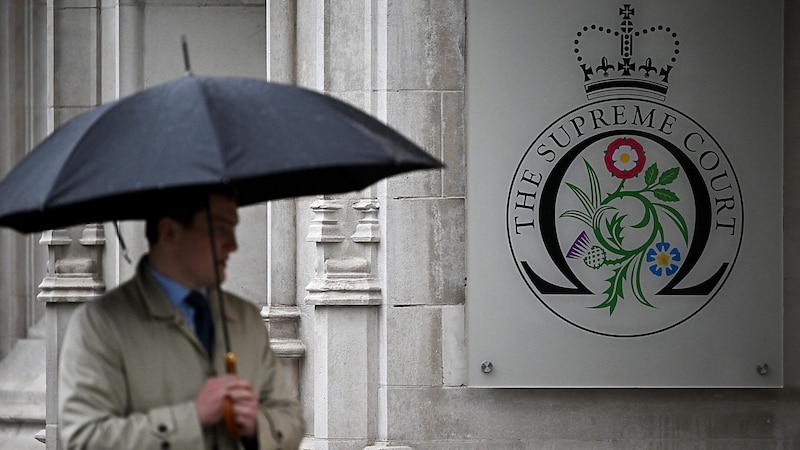 Der Supreme Court in London (Bild: APA/AFP/JUSTIN TALLIS)