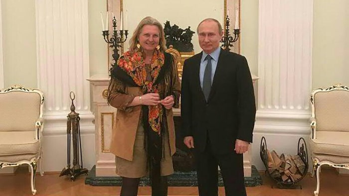 Kneissls Symphatien zu Russland brachte ihr viel Kritik ein.