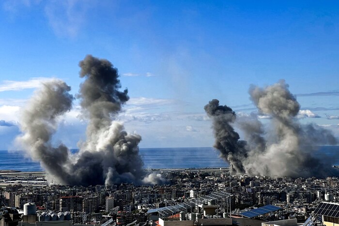 Es regnete Bomben auf Beirut.