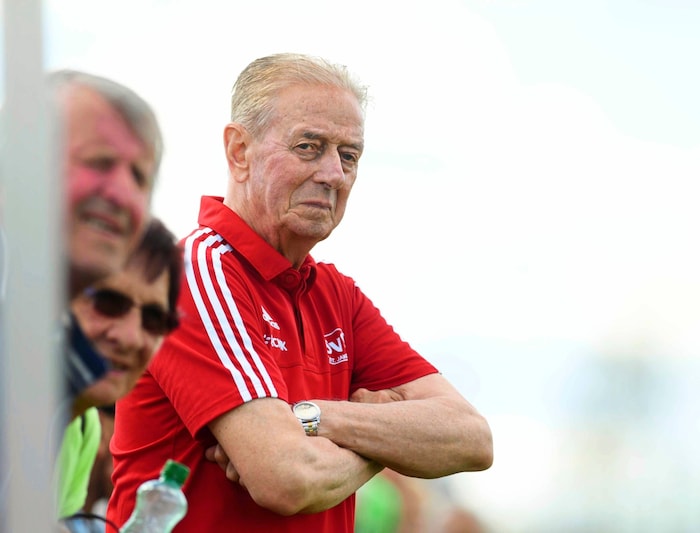 Veteran Walter Ludescher.