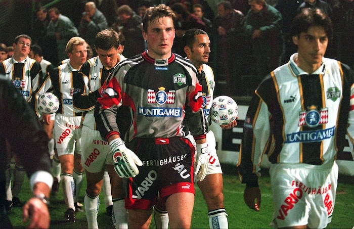 Heinz Arzberger (left) was with Sturm for two years.