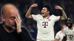 Manchester City verschenkte eine 3:0-Führung, Min-jae Kim traf für die Bayern ...