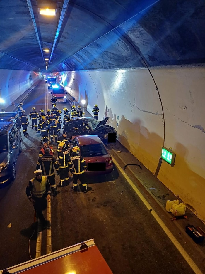 Der Tunnel wurde nach dem tragischen Unfall gesperrt.