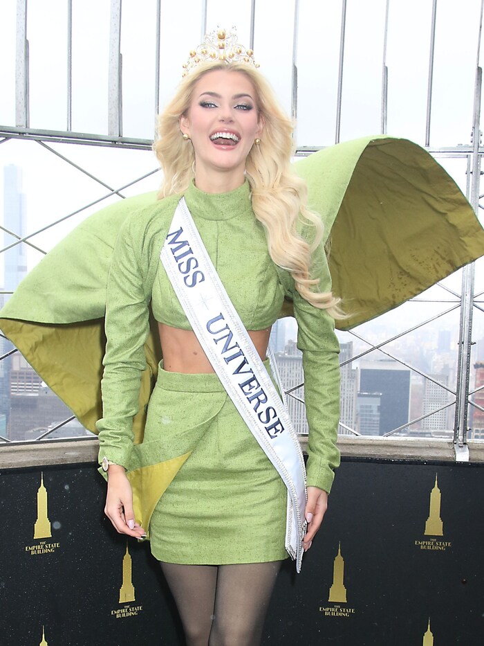 Victoria Kjaer Theilvig at the Empire State Building