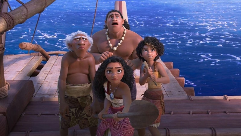 Schafft es Vaiana den Fluch des mächtigen Gottes Nola zu brechen? (Bild: Walt Disney Animation Studios)