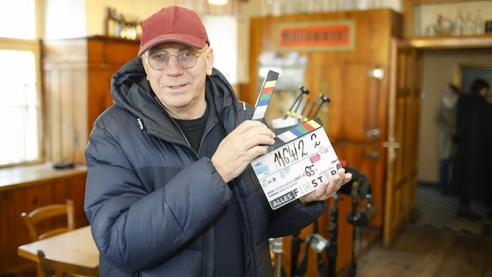 Regisseur Holger Barthel zeigte sich von der Umgebung und seinem Cast begeistert.